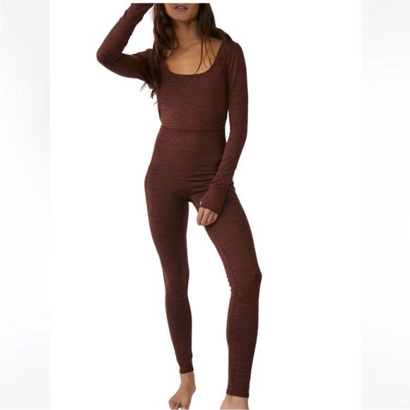 NEW Free People Movement Relieve Crossback Jumpsuit